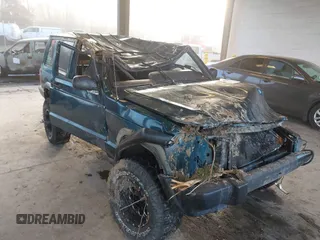 1997 Jeep Cherokee Sport with VIN 1J4FJ67S6VL574149, listed as a IAAI auction lot 41286297 with 1 mi miles. Bid and sale history available at carsss.com. Image 6.