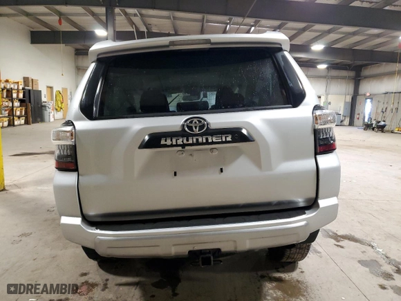 2024 Toyota 4Runner TRD Off Road with VIN JTEPU5JR1R6220959, listed as a Copart auction lot 76957484 with 0 mi miles and Salvage Title. Bid and sale history available at carsss.com. Image 6.