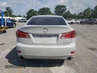 2011 Lexus IS 250 with VIN JTHBF5C24B5146844, listed as a Copart auction lot 62101595 with 161,483 mi miles and Salvage title. Bid and sale history available at DreamBid. Image 6.
