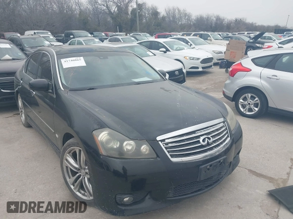 2008 Infiniti M with VIN JNKBY01E78M500350, listed as a IAAI auction lot 41740865 with Not provided miles and . Bid and sale history available at DreamBid. Image 6.