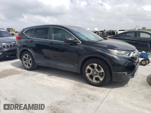 2019 Honda CR-V EX with VIN 5J6RW1H58KA034092, listed as a Copart auction lot 51264135 with 15,804 mi miles and Salvage Title. Bid and sale history available at DreamBid. Image 4.