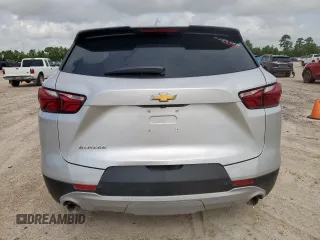 2020 Chevrolet Blazer LT with VIN 3GNKBCRSXLS593458, listed as a Copart auction lot 63774995 with 67,101 mi miles and Salvage title. Bid and sale history available at DreamBid. Image 6.