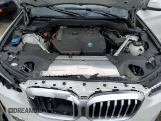 2023 BMW X3 xDrive30i with VIN 5UX53DP03P9S05083, listed as a Copart auction lot 53288355 with Not Provided miles and Salvage Title. Bid and sale history available at DreamBid. Image 12.