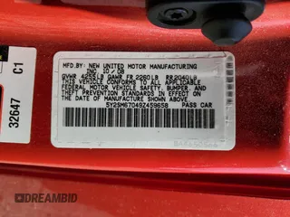 2009 Pontiac Vibe with VIN 5Y2SM67049Z459658, listed as a Copart auction lot 76324744 with 154,565 mi miles and Non Repairable. Bid and sale history available at carsss.com. Image 15.