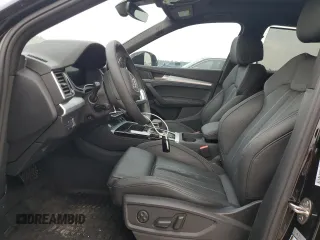 2024 Audi Q5 S line Premium Plus with VIN WA1EAAFY3R2100028, listed as a Copart auction lot 44045955 with 7,885 mi miles and Salvage Title. Bid and sale history available at carsss.com. Image 7.