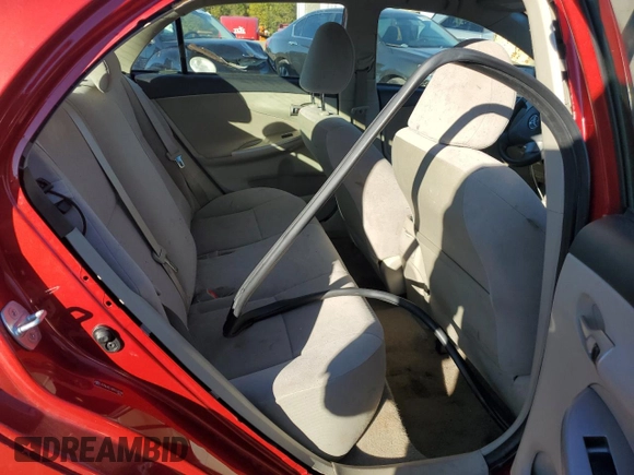 2011 Toyota Corolla L with VIN JTDBU4EE4B9158588, listed as a Copart auction lot 82531054 with 125,898 mi miles and Salvage Title. Bid and sale history available at carsss.com. Image 10.