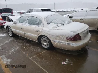 1998 Lincoln Continental with VIN 1LNFM97V7WY742356, listed as a Copart auction lot 44723325 with 191,173 mi miles and Salvage Title. Bid and sale history available at carsss.com. Image 2.