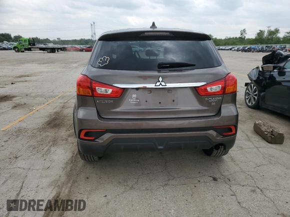 2018 Mitsubishi Outlander SE with VIN JA4AP3AW7JU017631, listed as a Copart auction lot 60371995 with 155,594 mi miles and Clean title. Bid and sale history available at DreamBid. Image 6.