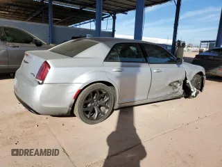 2021 Chrysler 300 S with VIN 2C3CCABGXMH529143, listed as a Copart auction lot 43624295 with 122,639 mi miles and Salvage title. Bid and sale history available at DreamBid. Image 3.