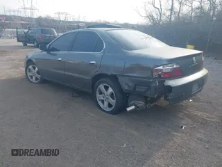 2003 Acura TL Type S with VIN 19UUA56813A087951, listed as a IAAI auction lot 41780617 with 106,898 mi miles. Bid and sale history available at carsss.com. Image 3.
