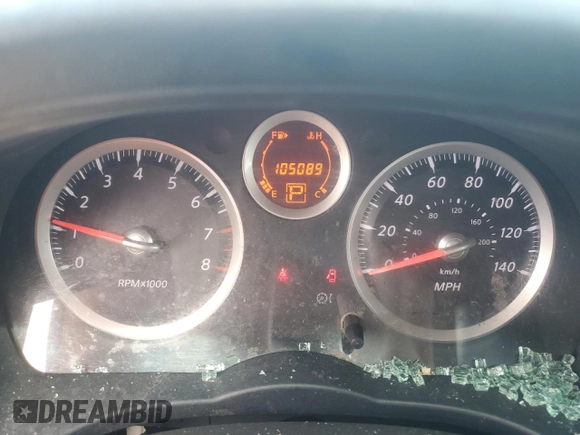 2010 Nissan Sentra 2.0 z VIN 3N1AB6AP6AL625698, wystawiony jako Copart lot #55095895 z przebiegiem 105 089 mil mil oraz Szkoda całkowita • Salvage title. Historia ofert i sprzedaży dostępna na DreamBid. Obrazek 9.