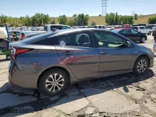 2022 Toyota Prius LE with VIN JTDL9MFU7N3037119, listed as a Copart auction lot 69156674 with 51,417 mi miles and Salvage Title. Bid and sale history available at carsss.com. Image 3.