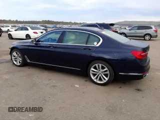 2016 BMW 7 Series 750i xDrive with VIN WBA7F2C5XGG419116, listed as a Copart auction lot 74141363 with 22,218 mi miles. Bid and sale history available at carsss.com. Image 2.