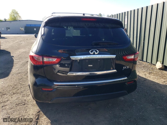 2013 Infiniti JX35 with VIN 5N1AL0MM1DC317827, listed as a Copart auction lot 54539185 with 256,226 mi miles and Clean Title. Bid and sale history available at carsss.com. Image 6.
