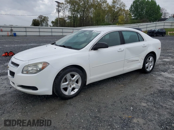 2012 Chevrolet Malibu 1LS with VIN 1G1ZB5E00CF285364, listed as a Copart auction lot 50744845 with 209,838 mi miles and Salvage Title. Bid and sale history available at DreamBid. Image 1.