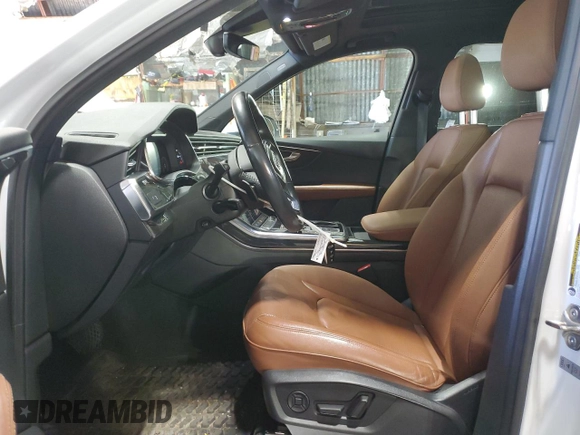 2021 Audi Q7 Premium Plus with VIN WA1LXAF79MD017780, listed as a Copart auction lot 62285935 with 63,567 mi miles and Salvage title. Bid and sale history available at DreamBid. Image 7.