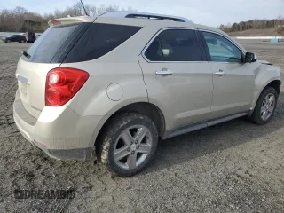 2014 Chevrolet Equinox LTZ with VIN 2GNFLHEK3E6105986, listed as a Copart auction lot 44567475 with 120,153 mi miles and Salvage Title. Bid and sale history available at carsss.com. Image 3.