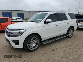 2023 Ford Expedition Platinum with VIN 1FMJU1M88PEA26014, listed as a Copart auction lot 72707624 with 23,830 mi miles and Salvage Title. Bid and sale history available at carsss.com. Image 1.
