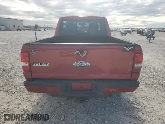 2010 Ford Ranger XL with VIN 1FTKR1ED2APA17438, listed as a Copart auction lot 88821125 with 130,786 mi miles and Salvage Title. Bid and sale history available at DreamBid. Image 6.