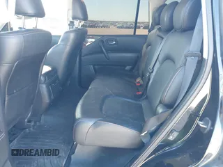 2018 Nissan Armada Platinum with VIN JN8AY2ND5J9060023, listed as a IAAI auction lot 41105928 with 111,290 mi miles. Bid and sale history available at carsss.com. Image 8.