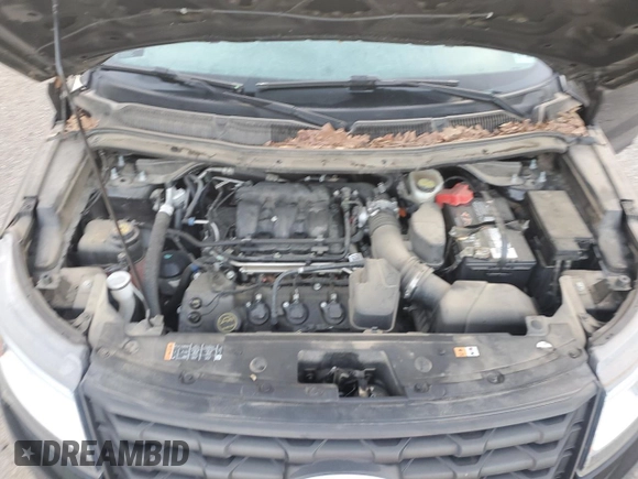 2017 Ford Police Interceptor Utility with VIN 1FM5K8AR3HGD93373, listed as a Copart auction lot 64998215 with 57,314 mi miles and Salvage title. Bid and sale history available at DreamBid. Image 12.