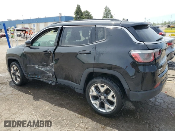 2019 Jeep Compass Limited with VIN 3C4NJDCB0KT740855, listed as a Copart auction lot 59127345 with 41,968 mi miles and Clean title. Bid and sale history available at DreamBid. Image 2.