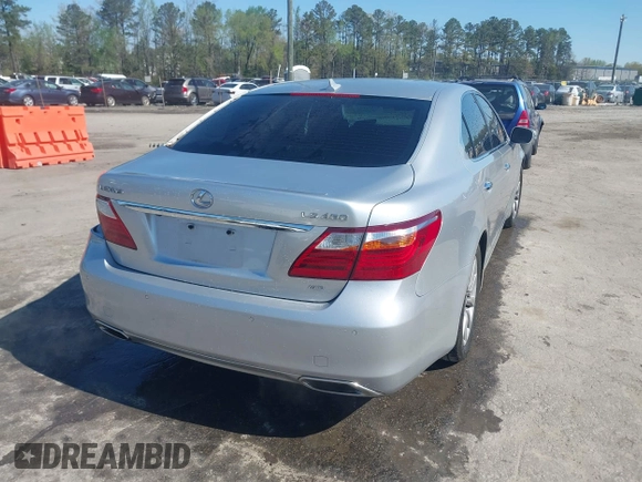 2010 Lexus LS 460 z VIN JTHCL5EFXA5006440, wystawiony jako IAAI lot #41988811 z przebiegiem 162 599 mil mil oraz . Historia ofert i sprzedaży dostępna na DreamBid. Obrazek 4.