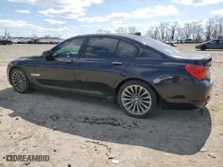 2009 BMW 7 Series 750i with VIN WBAKA83559CY33507, listed as a Copart auction lot 50502475 with 0 mi miles and Clean Title. Bid and sale history available at carsss.com. Image 2.