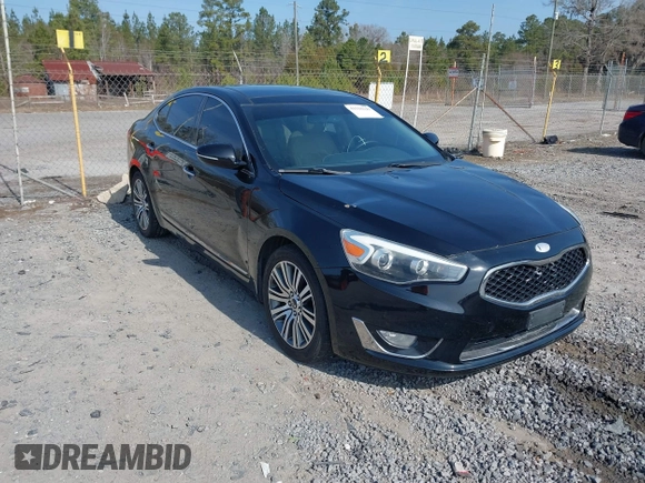2014 Kia Cadenza Premium with VIN KNALN4D78E5148756, listed as a IAAI auction lot 41518113 with 109,613 mi miles. Bid and sale history available at carsss.com. Image 1.