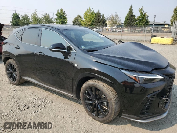 2022 Lexus NX with VIN JTJKKCFZ3N2005843, listed as a Copart auction lot 65653373 with 7,336 mi miles. Bid and sale history available at carsss.com. Image 4.