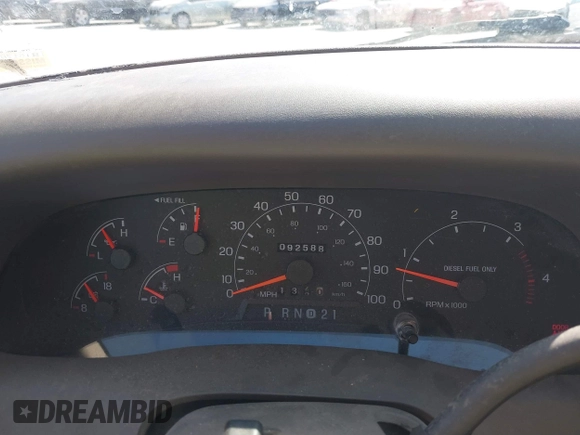 2000 Ford F-250 XL with VIN 1FTNX21F4YED24924, listed as a IAAI auction lot 41755231 with 92,588 mi miles and . Bid and sale history available at DreamBid. Image 7.