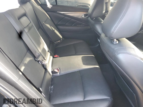 2017 Infiniti Q50 Premium with VIN JN1EV7AP4HM730609, listed as a Copart auction lot 87855375 with 105,949 mi miles and Salvage Title. Bid and sale history available at DreamBid. Image 10.