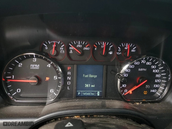 2018 Chevrolet Silverado 1500 Work Truck with VIN 1GCNCNEC9JZ293181, listed as a Copart auction lot 79254784 with 145,487 mi miles and Salvage Title. Bid and sale history available at carsss.com. Image 9.