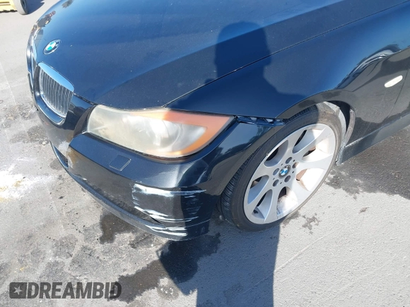 2007 BMW 3 Series 335i with VIN WBAVB73597KY60121, listed as a IAAI auction lot 42283030 with 143,631 mi miles and . Bid and sale history available at DreamBid. Image 6.