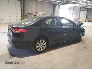 2020 Toyota Corolla LE with VIN JTDEPRAE4LJ091563, listed as a Copart auction lot 50547315 with 48,161 mi miles and Salvage Title. Bid and sale history available at carsss.com. Image 3.