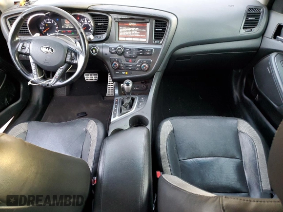 2013 Kia Optima SX with VIN 5XXGR4A60DG135269, listed as a Copart auction lot 52958375 with 179,194 mi miles and Clean Title. Bid and sale history available at carsss.com. Image 8.