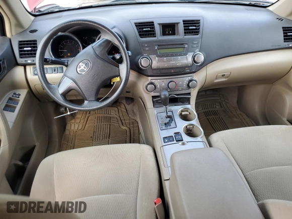 2010 Toyota Highlander with VIN 5TDBK3EH6AS008329, listed as a Copart auction lot 61506945 with 194,748 mi miles and Salvage title. Bid and sale history available at DreamBid. Image 8.