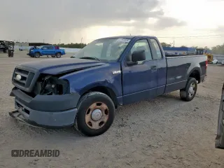 2008 Ford F-150 XL with VIN 1FTRF12208KF07667, listed as a Copart auction lot 63164635 with 156,478 mi miles and Salvage title. Bid and sale history available at DreamBid. Image 1.
