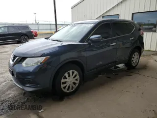 2015 Nissan Rogue SV with VIN KNMAT2MV6FP526890, listed as a Copart auction lot 53944835 with 121,890 mi miles and Clean Title. Bid and sale history available at carsss.com. Image 1.
