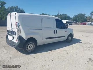 2017 Ram ProMaster City Cargo Van Tradesman with VIN ZFBERFABXH6E68718, listed as a IAAI auction lot 41929558 with 134,597 mi miles. Bid and sale history available at carsss.com. Image 4.