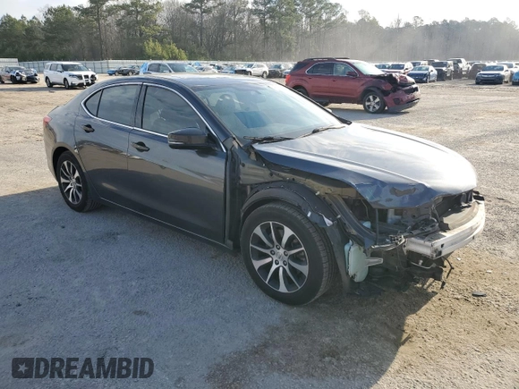 2016 Acura TLX with VIN 19UUB1F39GA006985, listed as a Copart auction lot 45708095 with 144,251 mi miles and Salvage Title. Bid and sale history available at carsss.com. Image 4.