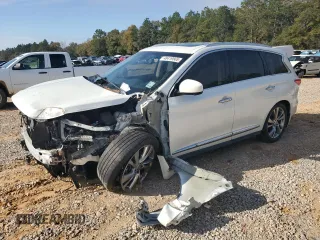 2015 Infiniti QX60 с VIN 5N1AL0MN0FC536807, выставлен на аукционе Copart как лот 48419565 с пробегом 111 016 миль миль и Списание • Salvage title. История ставок и продаж доступна на DreamBid. Изображение 1.