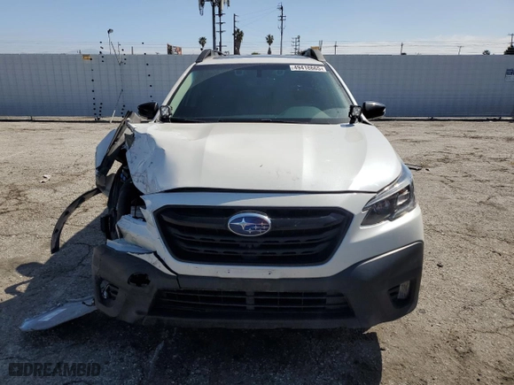 2022 Subaru Outback Onyx Edition XT with VIN 4S4BTGLD3N3214585, listed as a Copart auction lot 49418665 with 76,706 mi miles and Salvage Title. Bid and sale history available at carsss.com. Image 5.