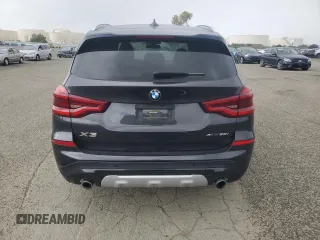 2021 BMW X3 xDrive30i with VIN 5UXTY5C09M9E29882, listed as a Copart auction lot 51461695 with 43,807 mi miles and Salvage Title. Bid and sale history available at DreamBid. Image 6.