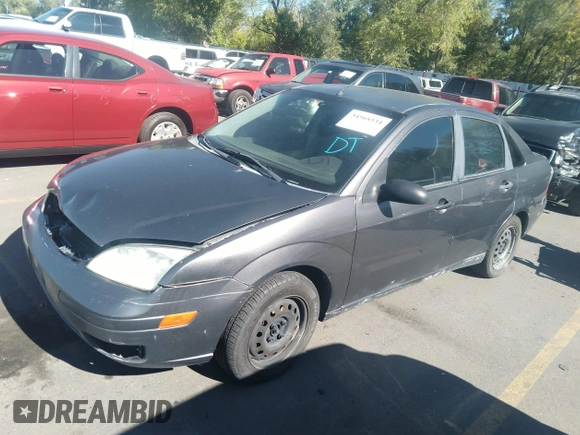 2007 Ford Focus S with VIN 1FAFP34N77W353068, listed as a IAAI auction lot 34978305 with 1 mi miles. Bid and sale history available at carsss.com. Image 2.