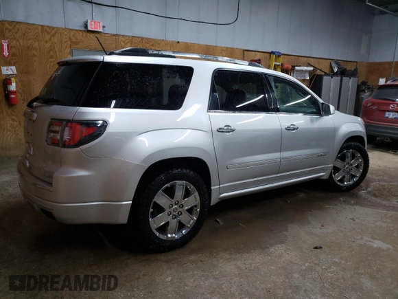 2015 GMC Acadia Denali with VIN 1GKKVTKD0FJ199117, listed as a Copart auction lot 48215735 with 138,845 mi miles and Clean Title. Bid and sale history available at carsss.com. Image 3.