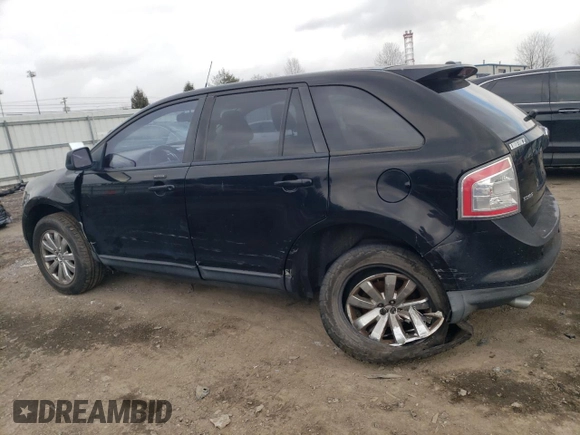 2007 Ford Edge SEL PLUS with VIN 2FMDK39C27BB38377, listed as a Copart auction lot 46267425 with 166,696 mi miles and Salvage Title. Bid and sale history available at carsss.com. Image 2.
