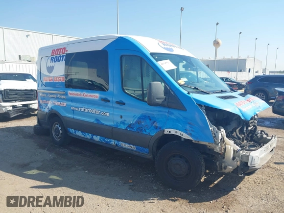 2017 Ford Transit with VIN 1FTYE1CM4HKB06427, listed as a IAAI auction lot 40597787 with 206,386 mi miles and . Bid and sale history available at DreamBid. Image 1.