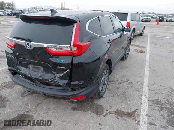2019 Honda CR-V EX-L with VIN 7FARW2H86KE039566, listed as a IAAI auction lot 41902446 with 46,744 mi miles. Bid and sale history available at carsss.com. Image 4.