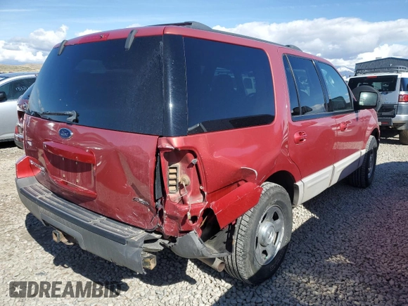2003 Ford Expedition Special Service with VIN 1FMFU16L23LC44236, listed as a Copart auction lot 47560855 with 134,159 mi miles and Salvage Title. Bid and sale history available at carsss.com. Image 3.